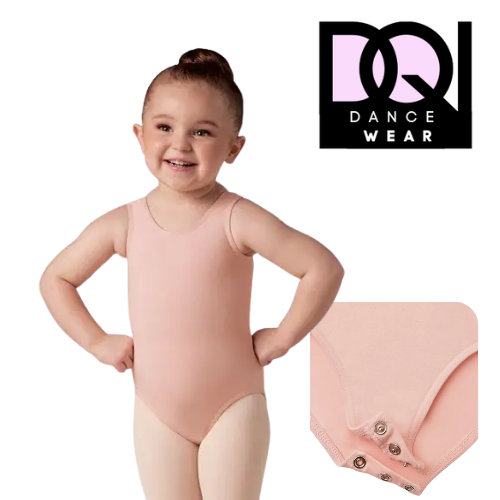 ***NEW in 2025***  Cotton Snap Leotard