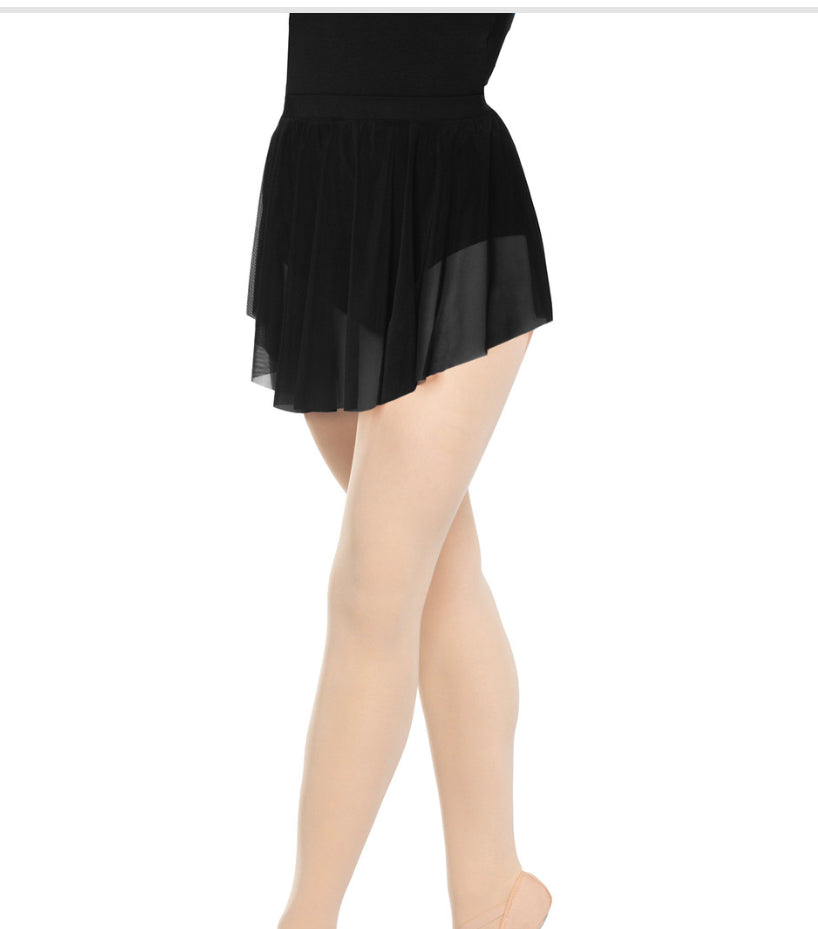 Pull-on Mesh Skirt (8140377129255) (9467887747367)